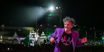 El artista estuvo esta semana en la Fiesta Nacional de la Vendimia\u002E (@fitopaezmusica)