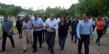 Autoridades recorrieron la Zona Franca (Gobierno de La Pampa)