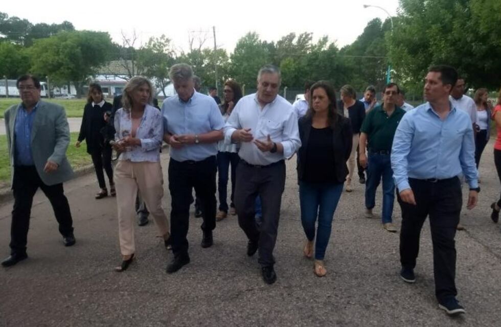 Recorrida de autoridades provinciales por empresas radicadas en la Zona Franca de General Pico
