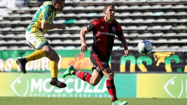 Maxi Rodru00edguez anotu00f3 un gol en el triunfo 3 a 0 ante Aldosivi