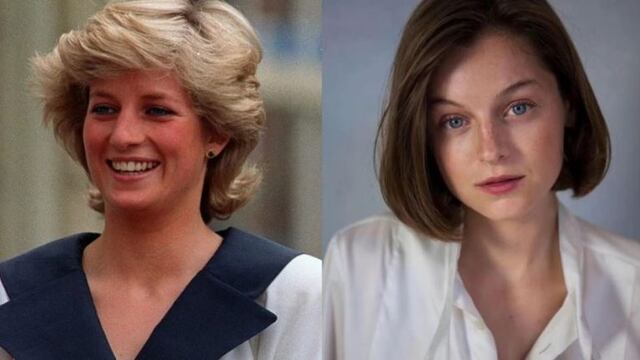 El parecido entre la actriz y la princesa\u002E