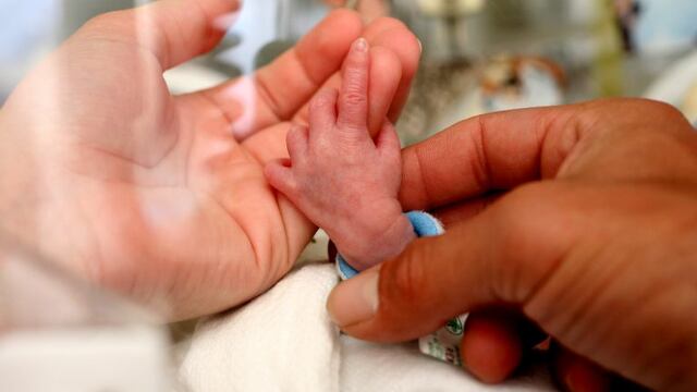 IMAGEN ILUSTRATIVA This July 25, 2006 handout photo provided by the March of Dimes Foundation shows a baby in the Neonatal Intensive Care Unit (NICU) at the Albany Medical Center in Albany, N\u002EY\u002E About 15 million premature babies are born every year _ more than 1 in 10 of the world’s births and a bigger problem than previously believed, according to the first country-by-country estimates of this obstetric epidemic\u002E The startling toll: 1\u002E1 million of these fragile newborns die as a result, and even those who survive can suffer lifelong disabilities\u002E (AP Photo/Jennifer Coate, March of Dimes Foundation) albany eeuu bebe prematuro nacimiento salas cuidados intensivos aumenta el numero de nacimientos prematuros en el mundo nacimientos prematuros tratamiento hospital