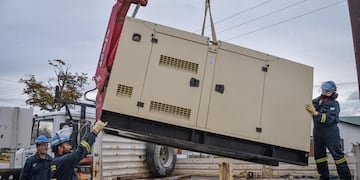 El Centro Asistencial de Tolhuin recibió un nuevo grupo generador
