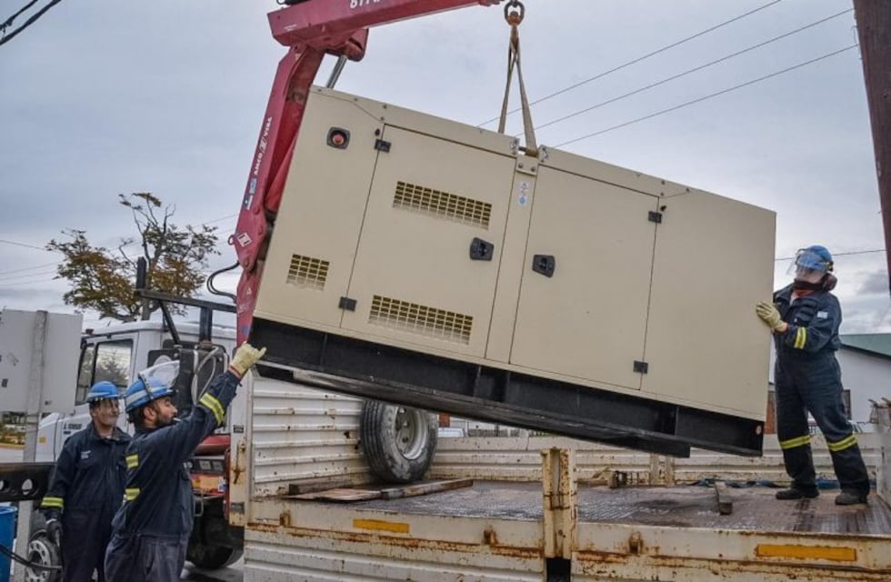 El Centro Asistencial de Tolhuin recibió un nuevo grupo generador