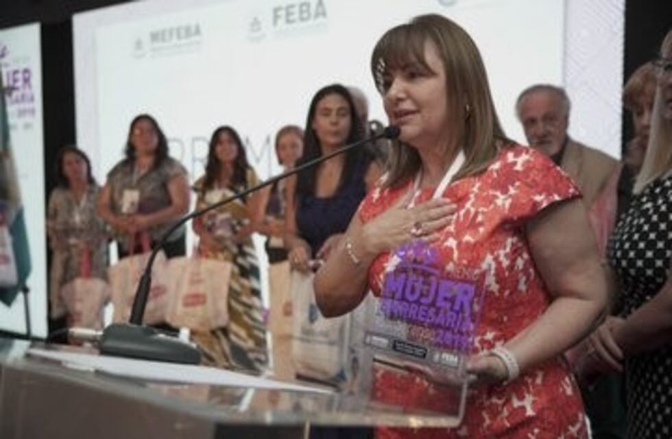 La marplatense Claudia Álvarez Argüelles recibió la distinción de Mujer Empresaria Bonaerense 2019