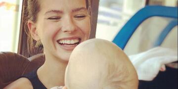 La China Suárez y Magnolia