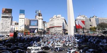 Nueva movilización contra el Gobierno en el Obelisco y distintos puntos del país (Foto: Clarín)