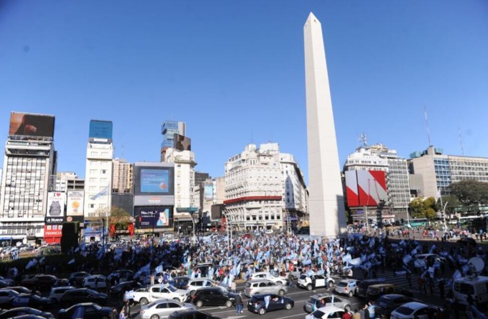 Nueva movilización contra el Gobierno en el Obelisco y distintos puntos del país