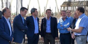 Gabriel Katopodis recorrió obras en San Juan\u002E