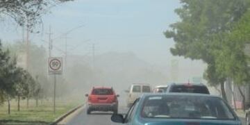 El viento causó destrozos en localidades de la zona norte