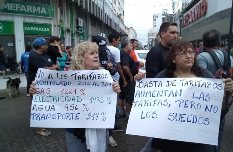 Gremios y organizaciones sociales convocan para marchar este jueves contra los tarifazos