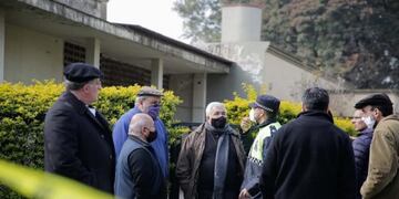 Las manchas halladas en el acusado de matar al cura son de sangre humana\u002E (Télam)