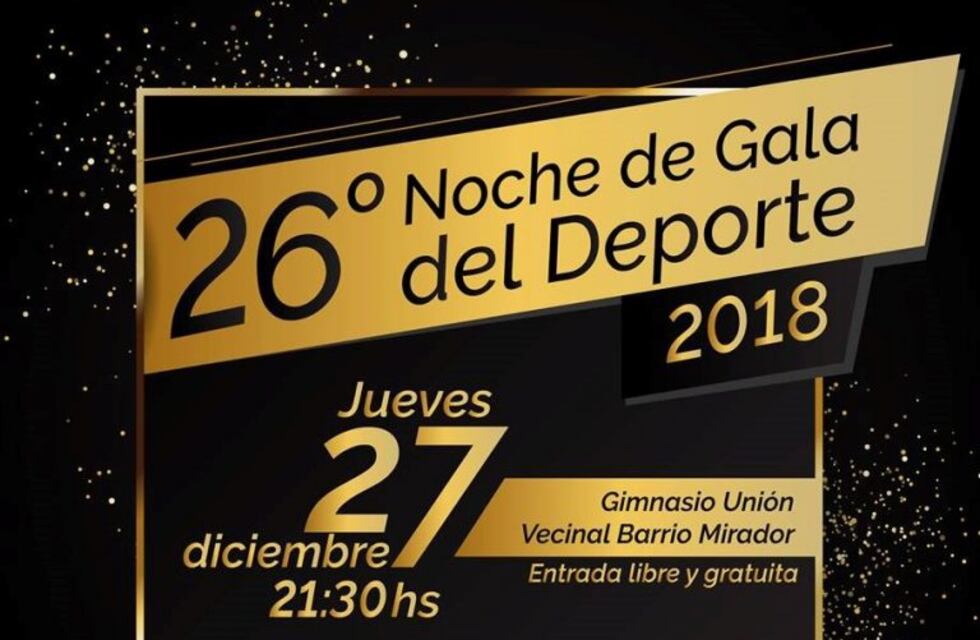 Noche de Gala del Deporte 2018