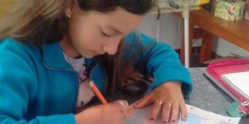 Romina recorría tres kilómetros para tener señal y poder hacer la tarea\u002E