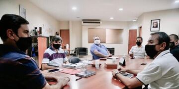 El intendente de Eldorado, Fabio Martínez se reunión con jefe de la Unidad Regional III