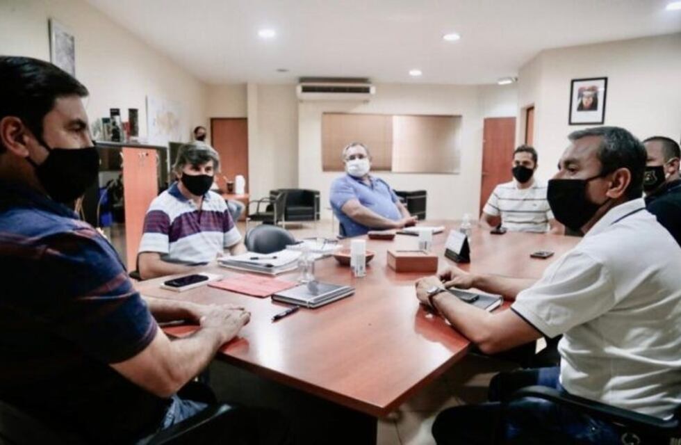 El intendente de Eldorado, Fabio Martínez se reunión con el jefe de la Unidad Regional III