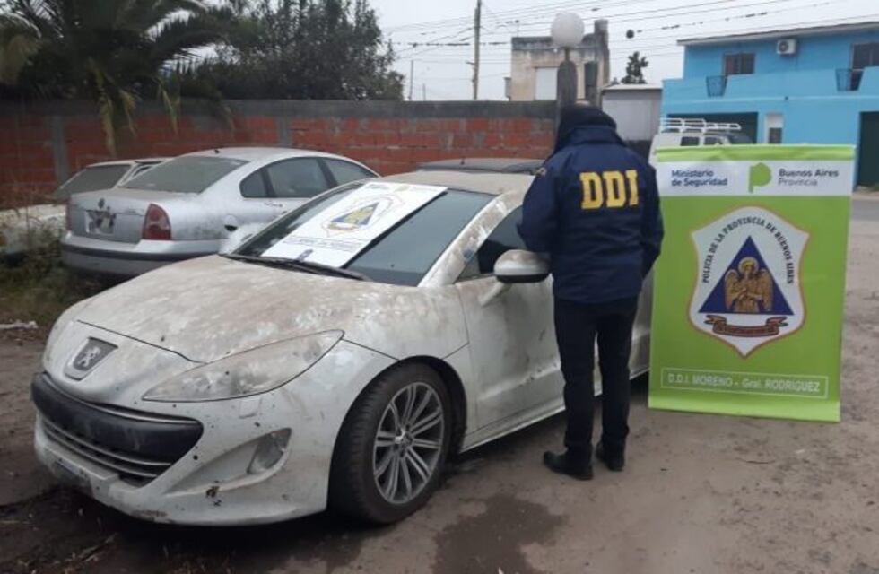 Secuestraron en la provincia de Buenos Aires una cupé que pertenecía a "Los Monos"