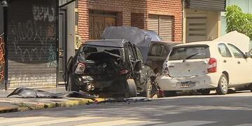 Choque múltiple en Palermo