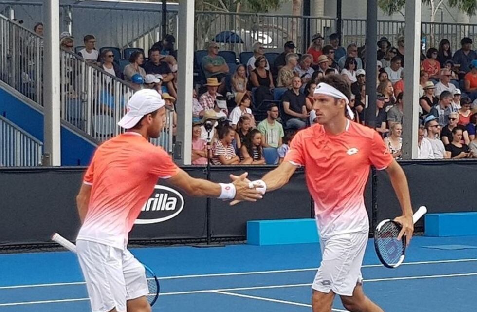 En dobles, Mayer se metió en las semifinales del Abierto de Australia