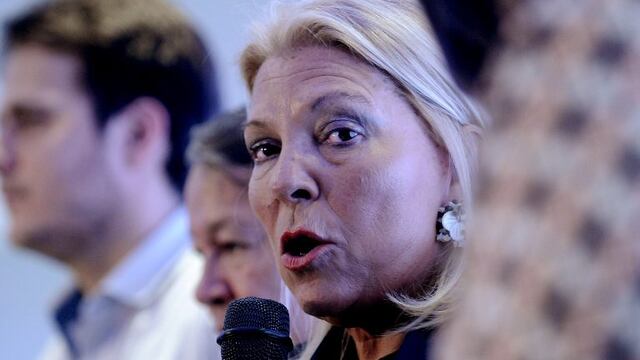 Elisa Carrió. Foto:DYN/ARCHIVO/PABLO AHARONIAN.
