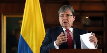 El canciller de Colombia, Carlos Holmes Trujillo\u002E  Colombia tomó \