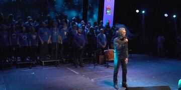 Jairo en la Fiesta Nacional del Mate\nCrédito: Diario Uno Paraná