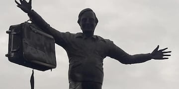 Río Turbio monumento a Néstor Kirchner 2