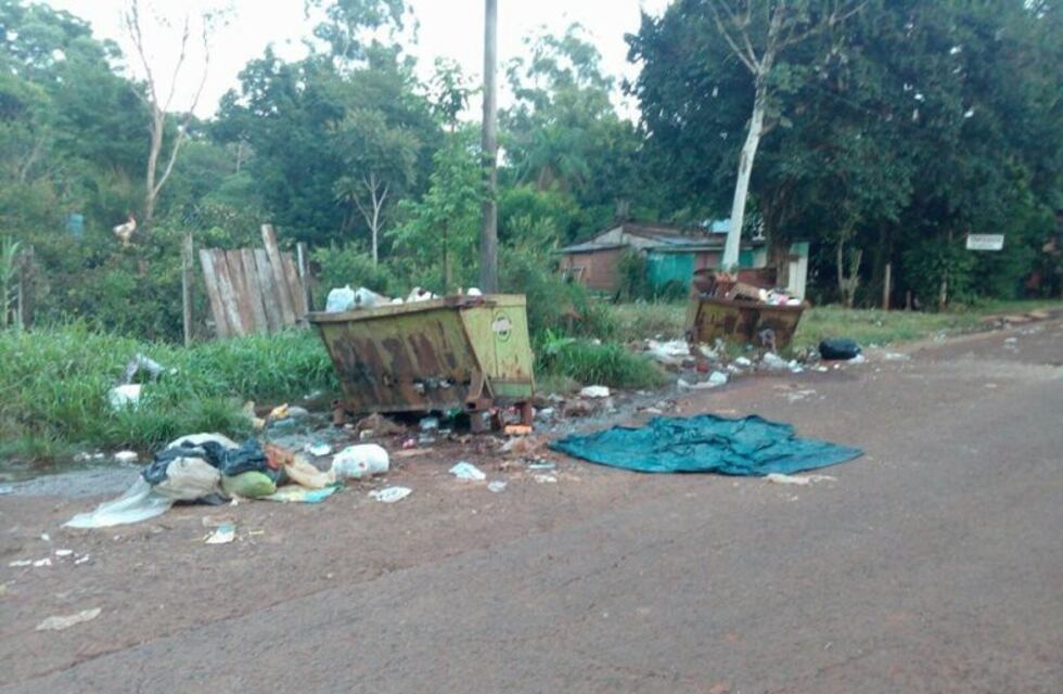 Vecinos reclaman por la deficiencia en el sistema de recolección de basura