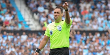 Fernando Rapallini explicó los motivos por los que no cobró penal para Boca en el final ante Racing.