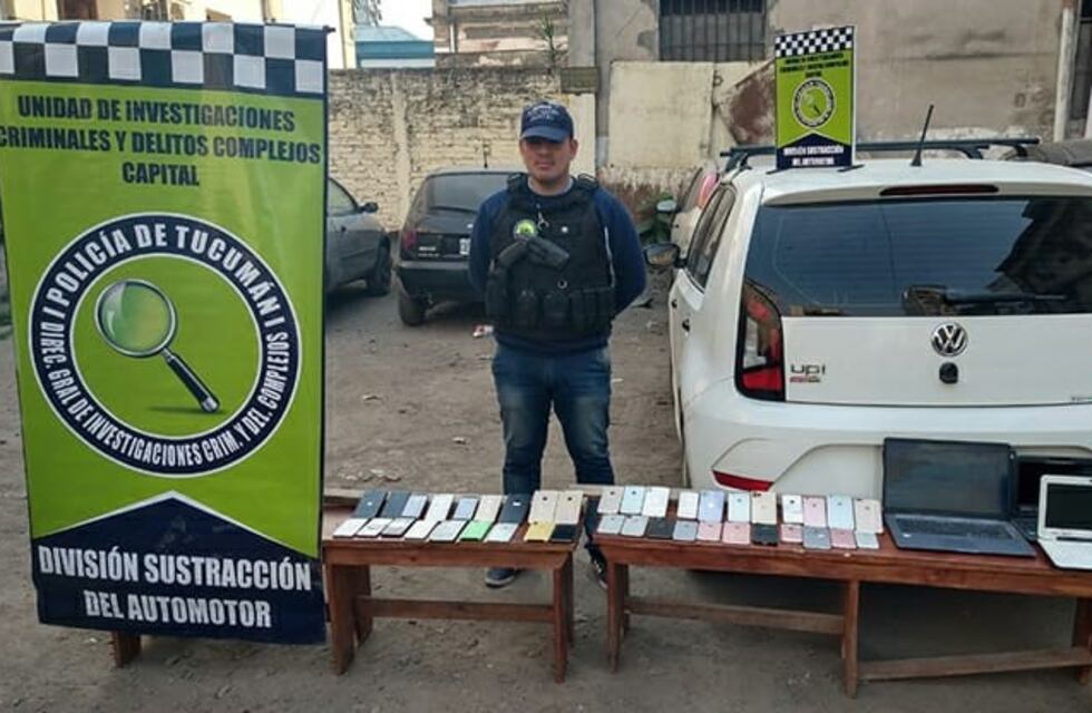 Detienen a un miembro de una banda delictiva que robó 30 iPhones en el sur de la capital