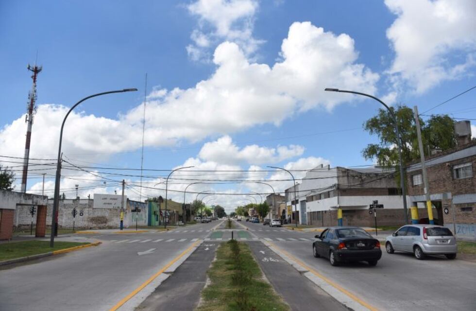 Habilitaron un nuevo tramo de la remodelada avenida Rouillón