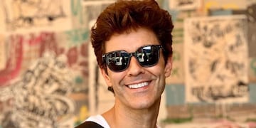 Mariano Martínez cambió de look y las redes se llenaron de memes (Foto: Captura de Twitter)