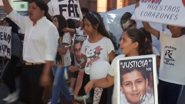 Emotiva marcha por justicia