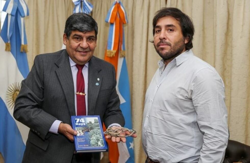 El periodista ushuaiense Mariano López cuenta su experiencia en las Islas Malvinas