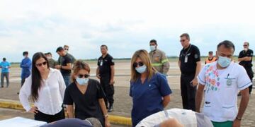 Llegaron los insumos a Corrientes\u002E