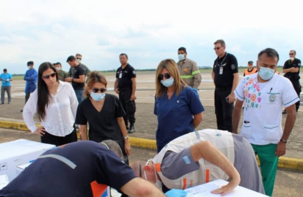 Corrientes recibió cinco respiradores e insumos hospitalarios
