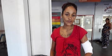 Romina, la mamá del nene baleado en barrio Sol Naciente\u002E