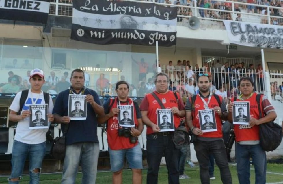 Homenajearon a José Luis Cabezas en la previa del partido de Central Córdoba con Colón