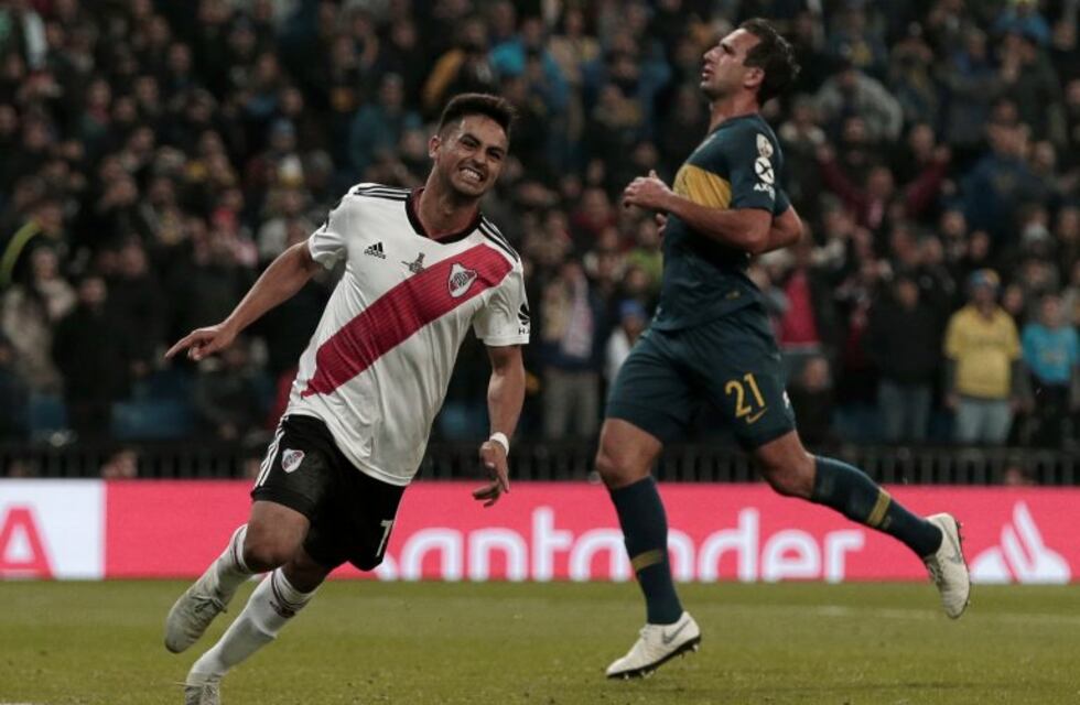 Izquierdoz, sobre el gol del Pity Martínez en la Superfinal: "Era imposible alcanzarlo, pero lo corrí por respeto al hincha"