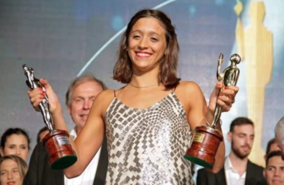La nadadora Delfina Pignatello se quedó con el Olimpia de oro