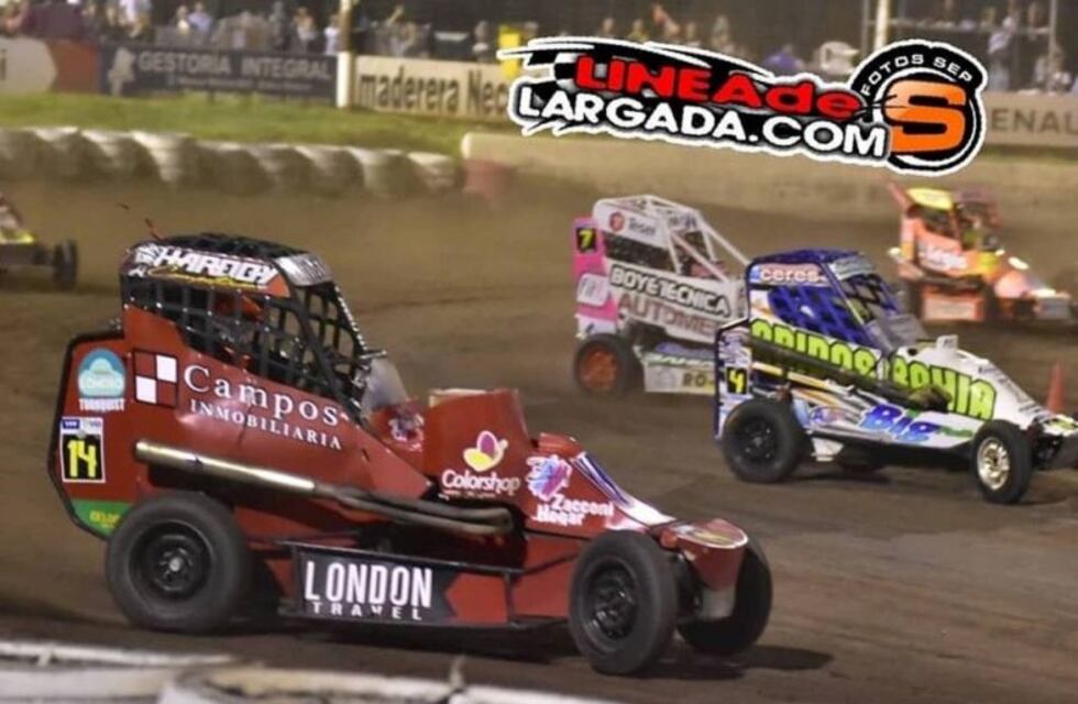 Leandro Campos un nuevo ganador en el Estival de Midget