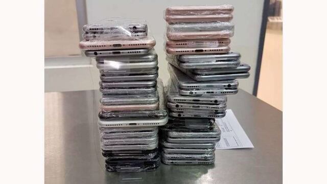 Ezeiza: intentó ingresar al país con 42 iPhones escondidos entre sus ropas