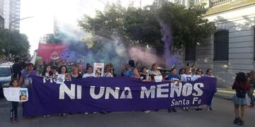 La movilización concluyó en la Plaza 25 de Mayo\u002E (Facebook)