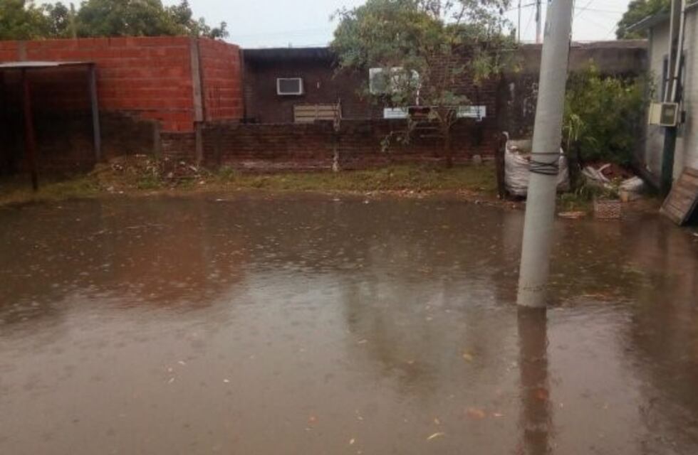 El temporal afectó al menos a 85 familias en Paraná