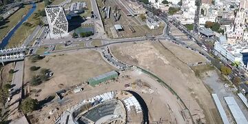 El avance de las obras de la nueva Legislatura, en Córdoba, pegadito al Panal\u002E