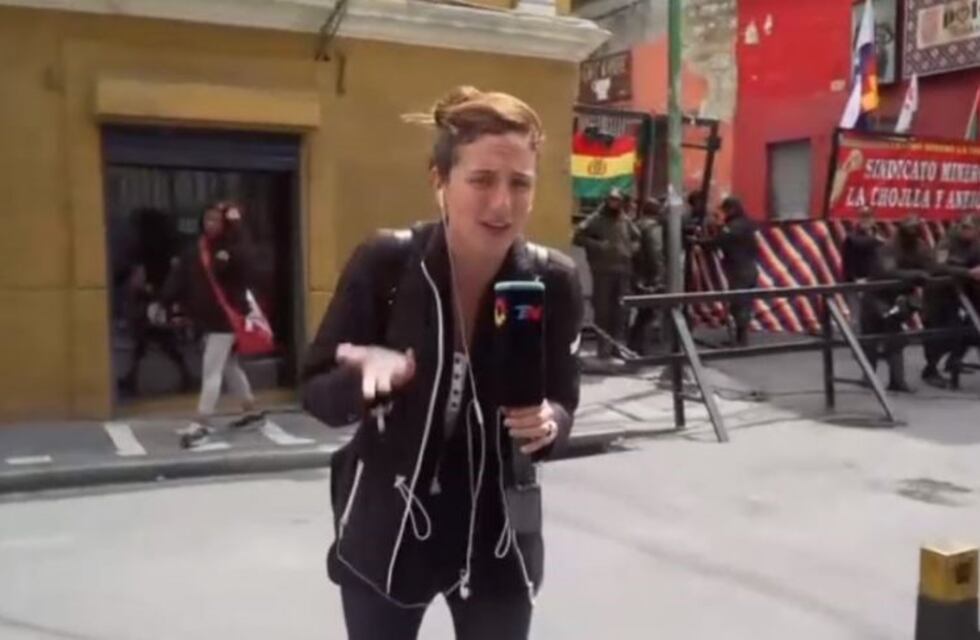 Agredieron al equipo de TN en Bolivia: "Váyanse de mi país"