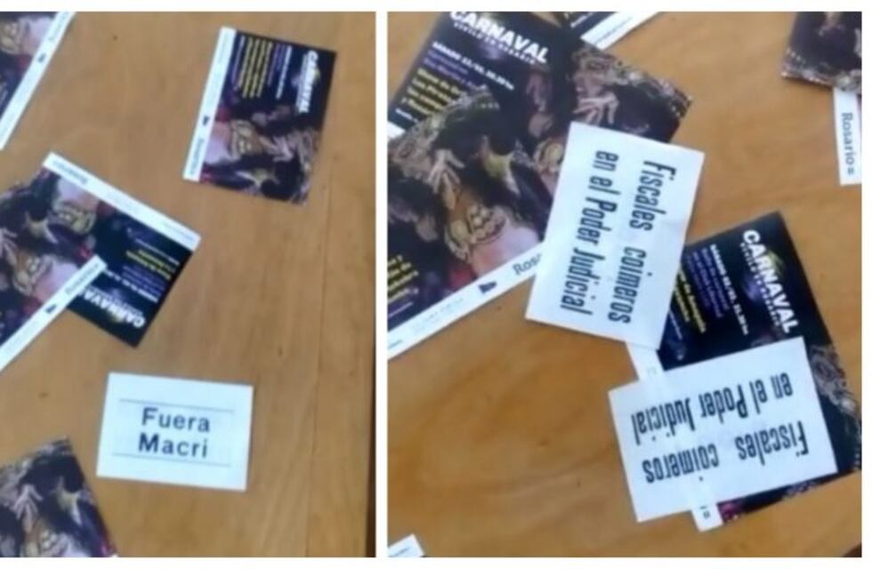 Polémica por panfletos contra Macri en un Centro Municipal de Distrito