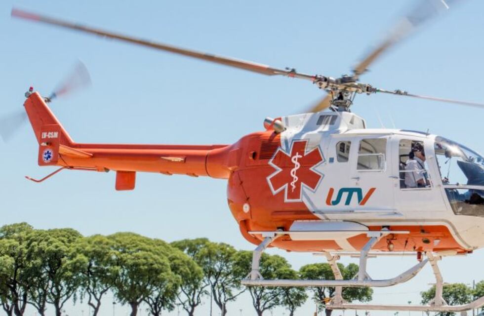 Helicóptero sanitario realizó pruebas para determinar zonas aptas de descenso ante emergencias