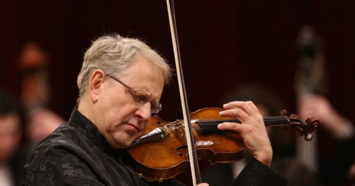 El violinista Shlomo Mintz se presenta en Córdob\u002Ea
