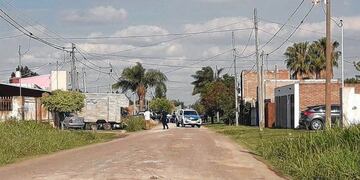 Este domingo en calle Ovidio Lagos se produjo un triple homicidio\u002E